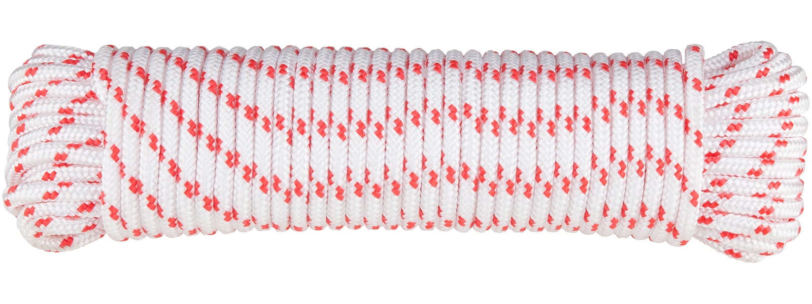 Cordelina PP, grosime 6 mm, lungime 10 m, alb rosu  Evotools