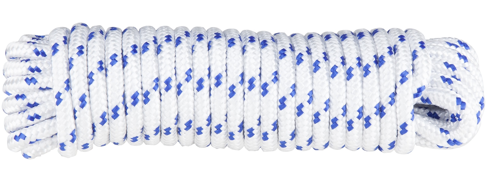 Cordelina PP, grosime 4 mm, lungime 10 m, alb albastru  Evotools