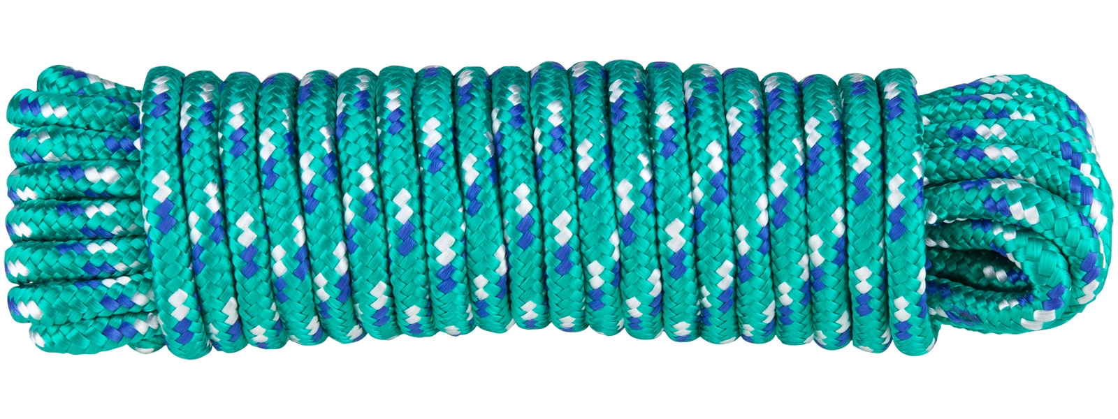 Cordelina PP, grosime 6 mm, lungime 10 m, verde multicolor  Evotools