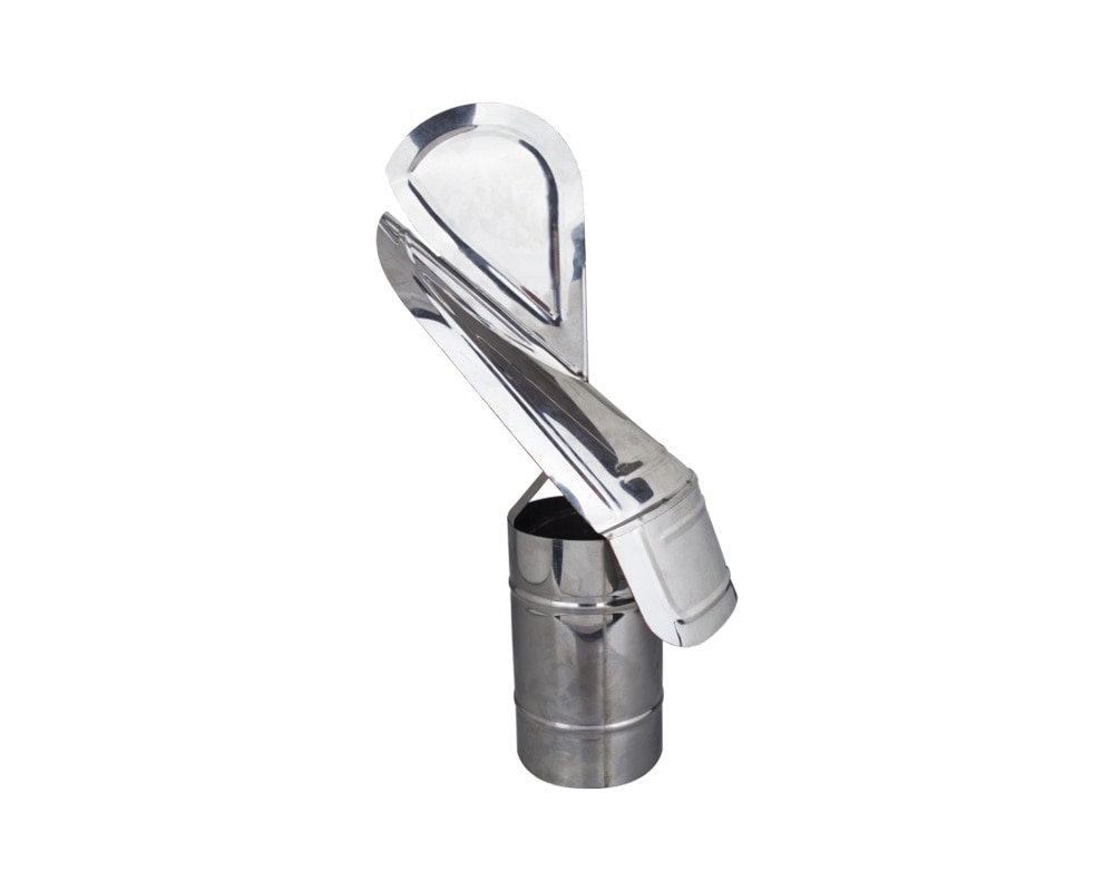Capac cos fum, rotativ, inox, 16 cm diametru • Evotools