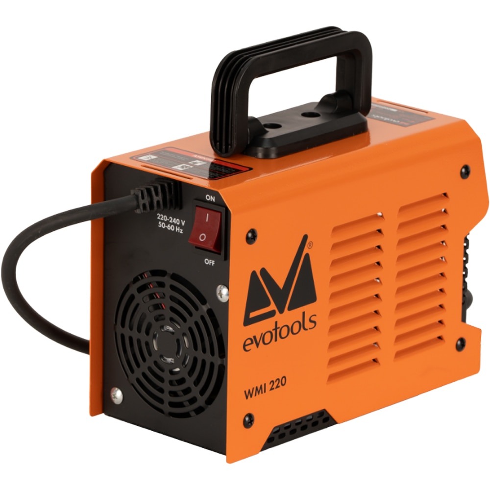 Invertor sudura EVOTOOLS WMI 220A, 140A, 6.1kVA, electrod 2.5 - 3.2 mm, masca sudura