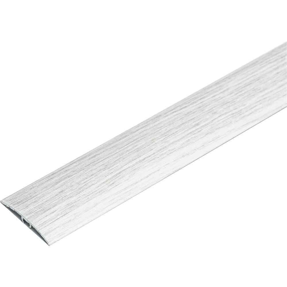 Prag trecere parchet Wood Class, 4.1 x 270 cm, aluminiu, stejar gri