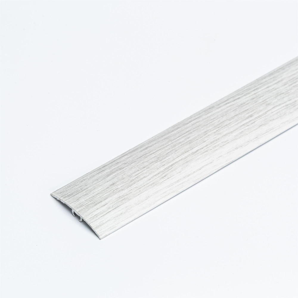 Prag trecere parchet Wood Class, 5 x 270 cm, aluminiu, stejar gri