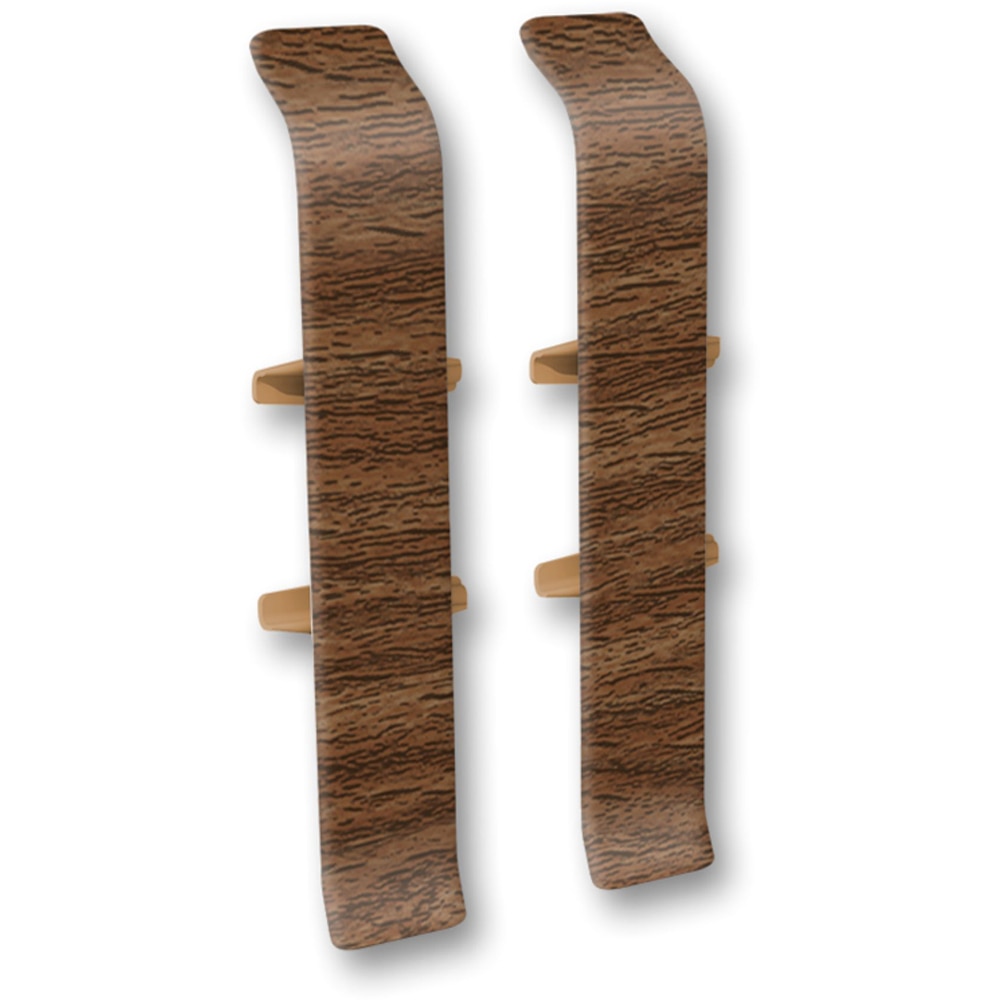 Element imbinare D85, PVC, 8.5 x 2 cm, 2 bucati, nuc