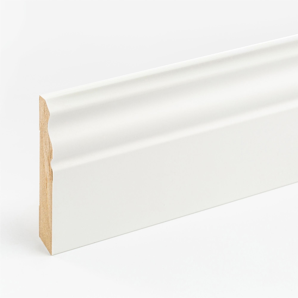 Plinta IHL70, MDF, 206 x 7 x 1.6 cm, alb