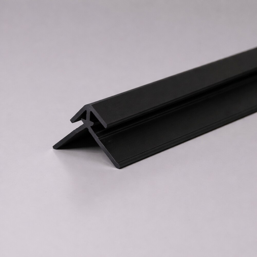 Profil colt exterior Wood Class WP3434-07, 270 x 1.1 cm, 18 mm, aluminiu, negru