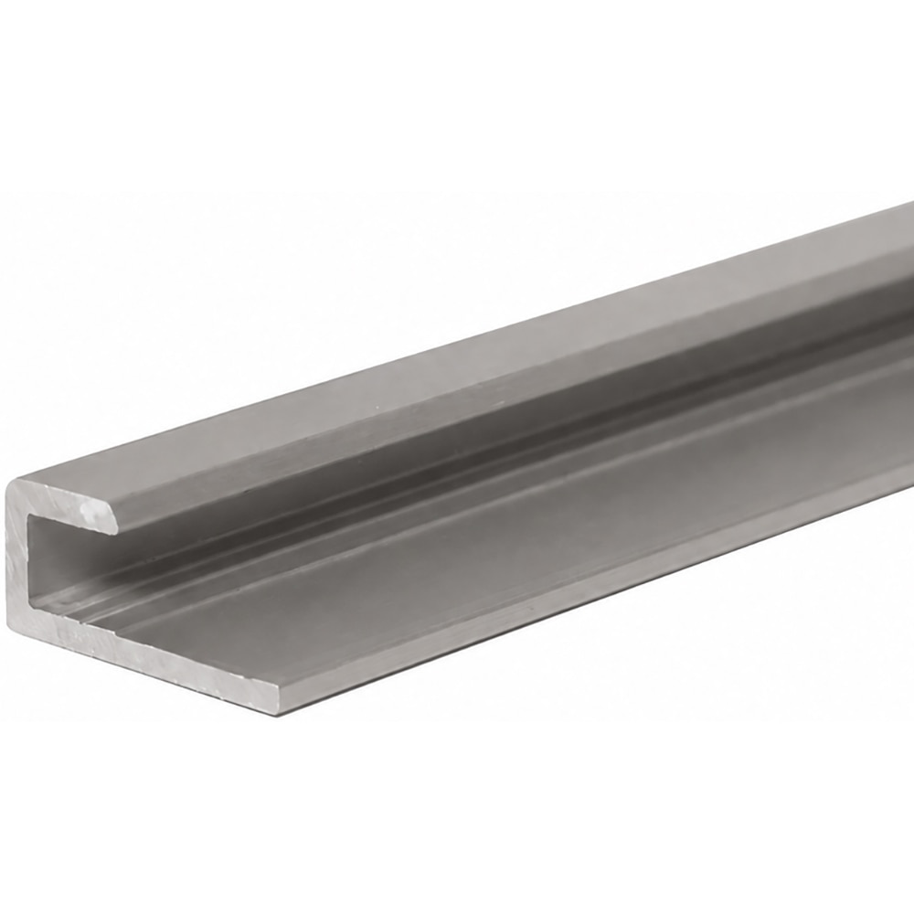 Profil inchidere Wood Class WP3432-02, 270 x 2 cm, 7 mm, aluminiu, argintiu