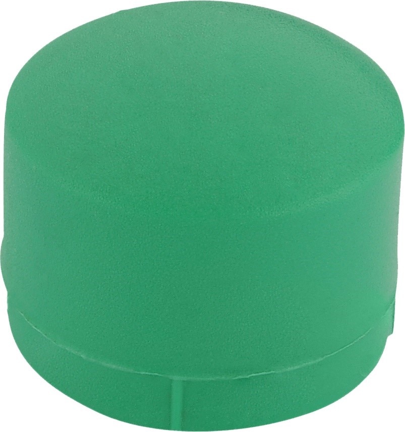 Capac PPR, 25 mm, verde