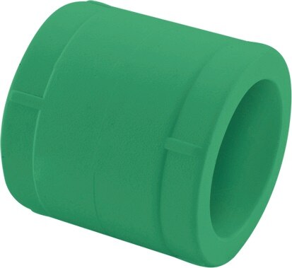 Mufa PPR, 20 mm, verde