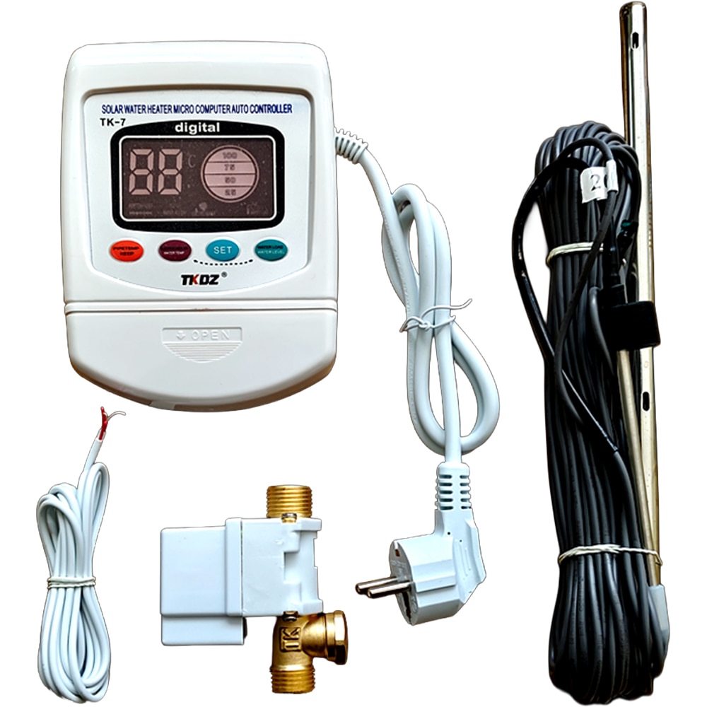 Regulator panouri solare nepresurizate TK7, 220V, afisaj digital