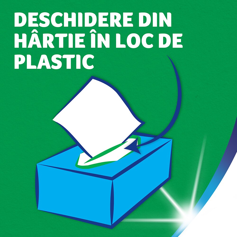 Servetele faciale ZEWA Deluxe Design, 3 straturi, 90 bucati, 5 cutii