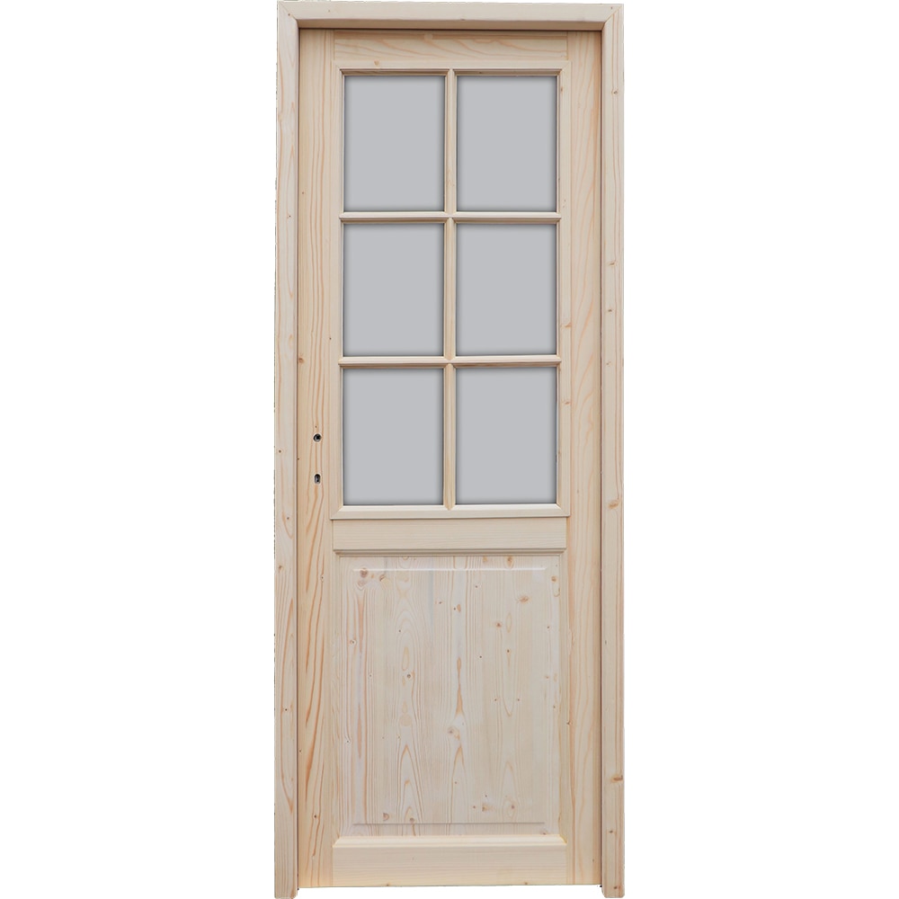 Usa interior WDI Minerva, fara geam, stanga, 88 x 205 cm, maro