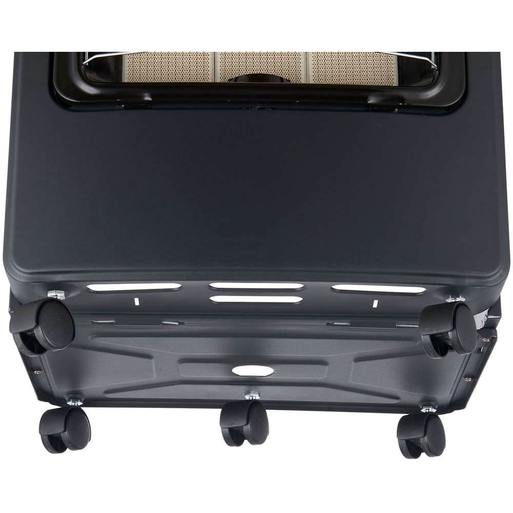 Soba mobila pe gaz si curent electric Reecomer ST-GE-F, 4.2 / 1.2 kW, 42 x 36 x 73 cm, negru
