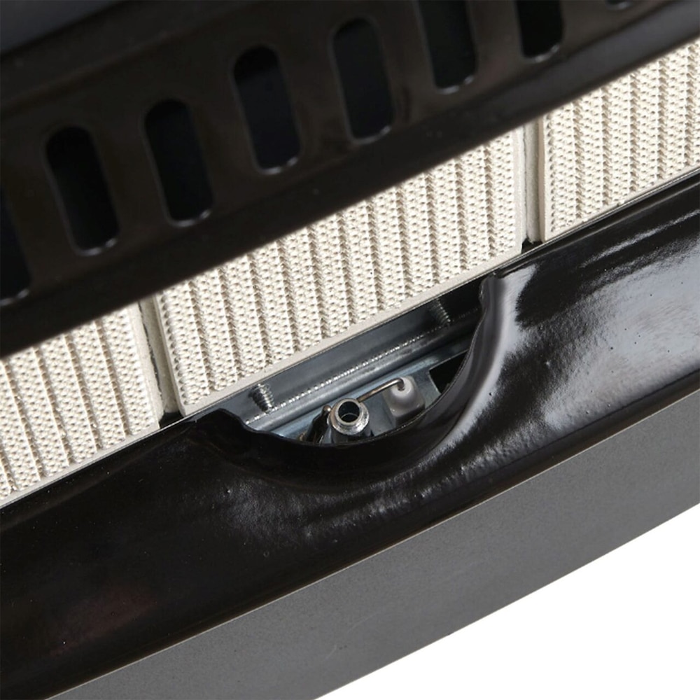 Soba mobila pe gaz GPL pliabila Reecomer ST-G-F, 4kW, 42 x 36 x 73 cm, negru