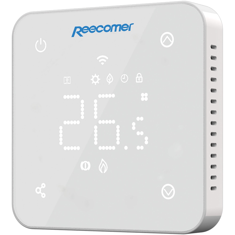 Termostat programabil REECOMER SMUF, alb