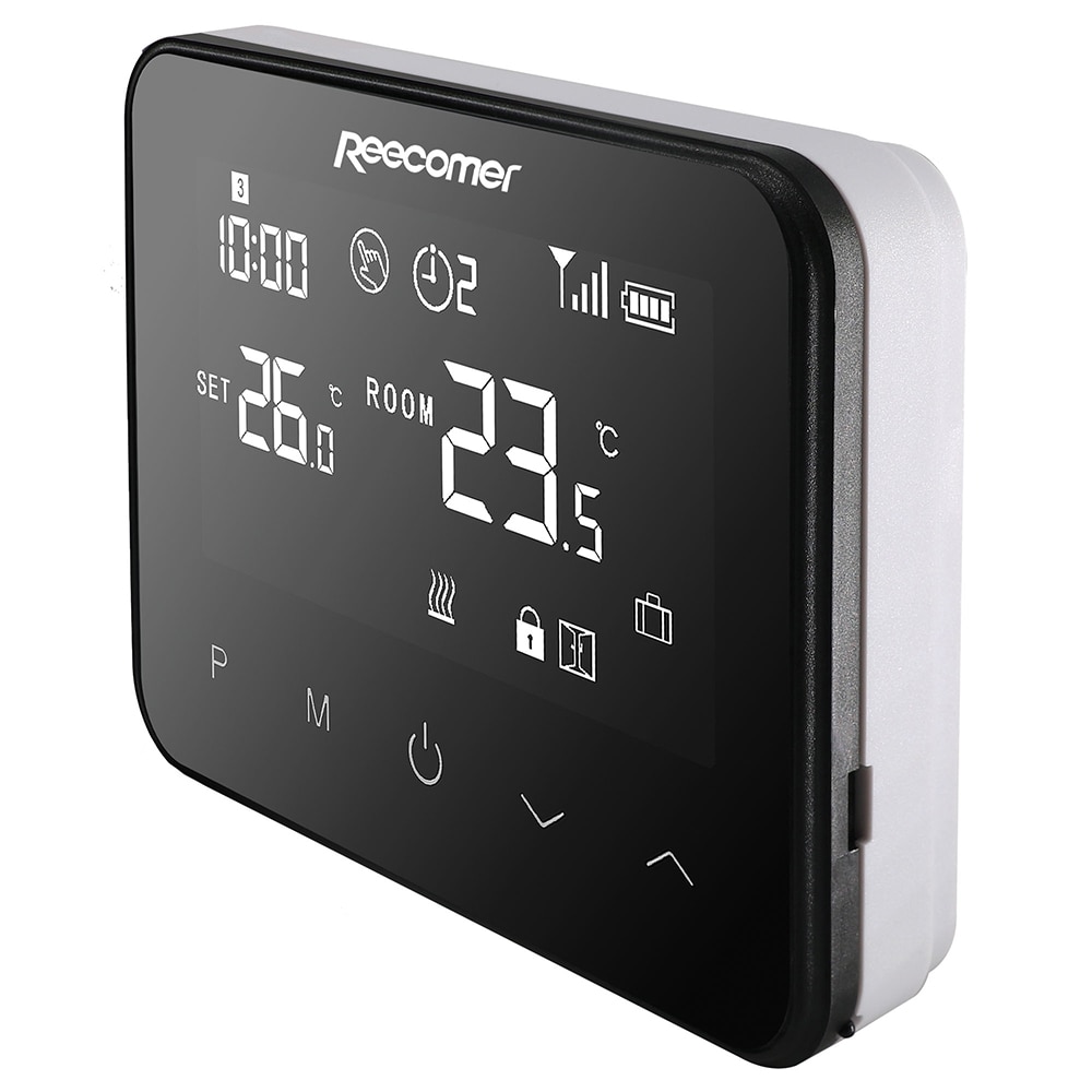 Termostat programabil REECOMER SMTW, negru