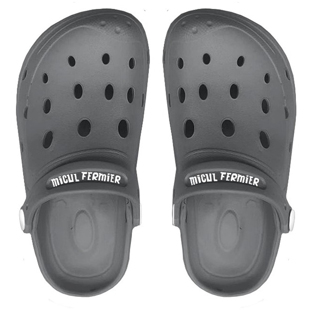 Saboti MICUL FERMIER MF-EP3050-G01, barbati, marimea 43-44, gri