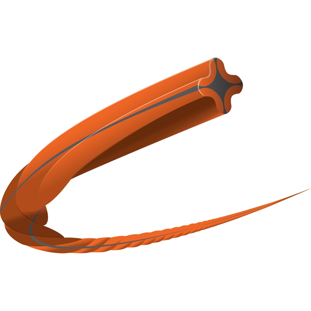 Fir pentru motocoasa HUSQVARNA Whisper Twist, 2.7 mm x 10 m, gri