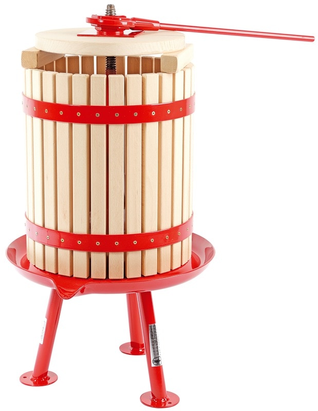 Presa de struguri din lemn, volum 8 l