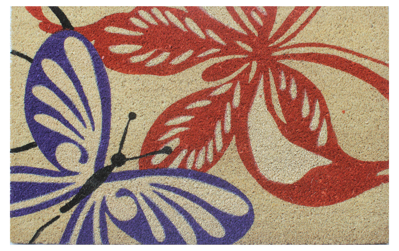 Covoras intrare UNIC SPOT, 50 x 75 cm, cocos, maro