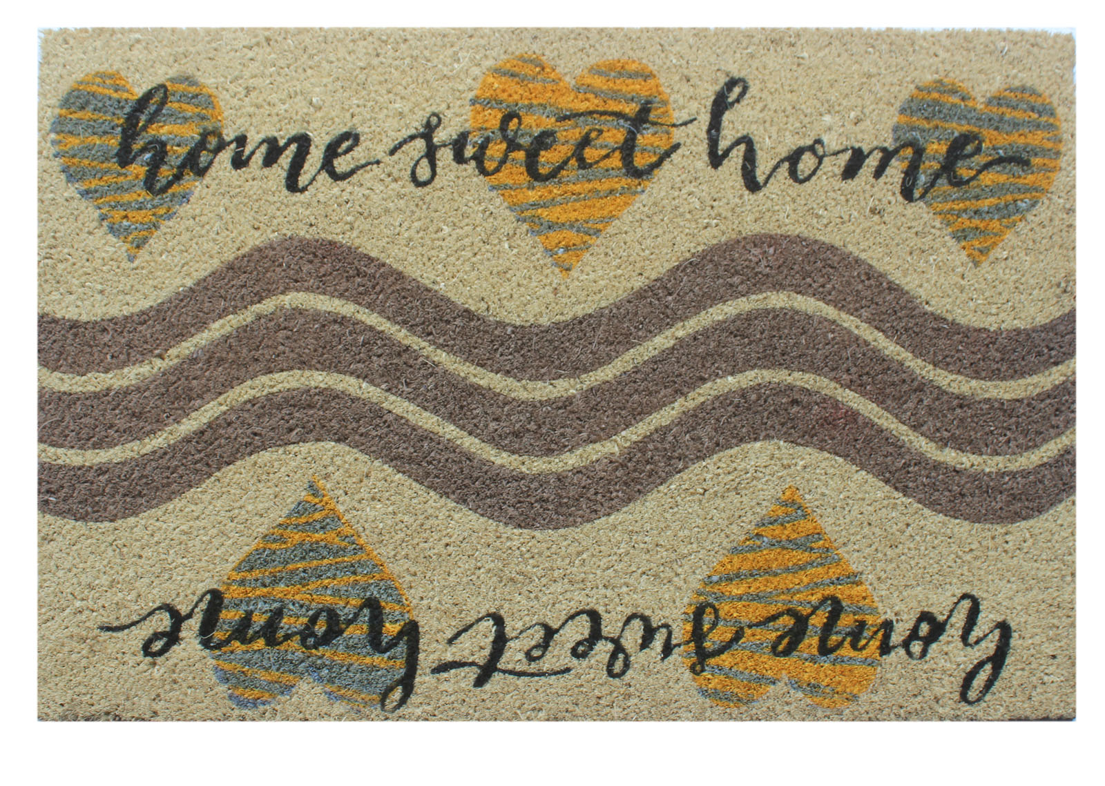 Covoras intrare UNIC SPOT, 50 x 75 cm, cocos, maro