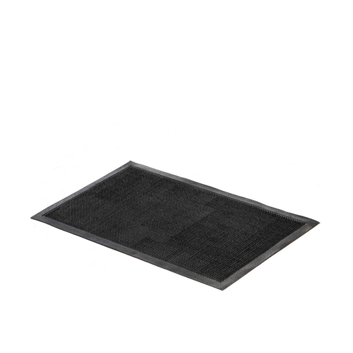 Covoras intrare UNIC SPOT, 45 x 75 cm, cauciuc, negru