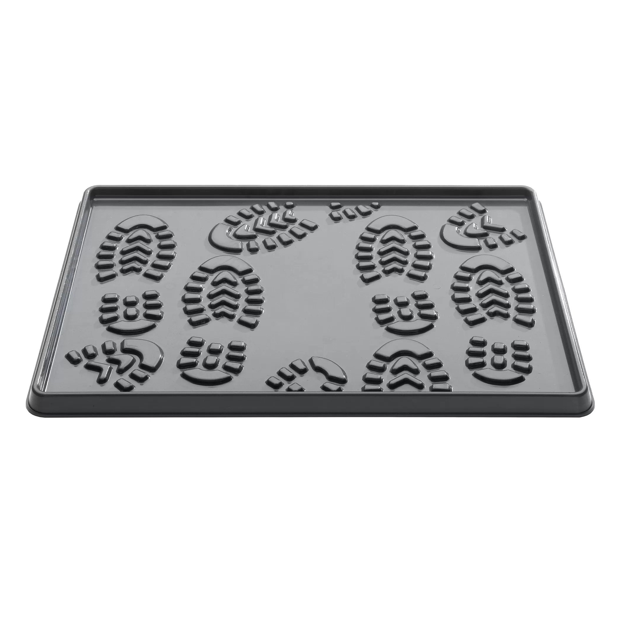 Tavita incaltaminte, neagra, 49 x 35 cm, polipropilena