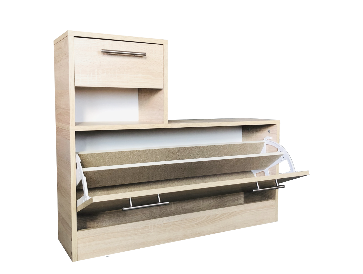 Set mobilier hol Filio, PAL, 90 x 24 x 191 cm, stejar