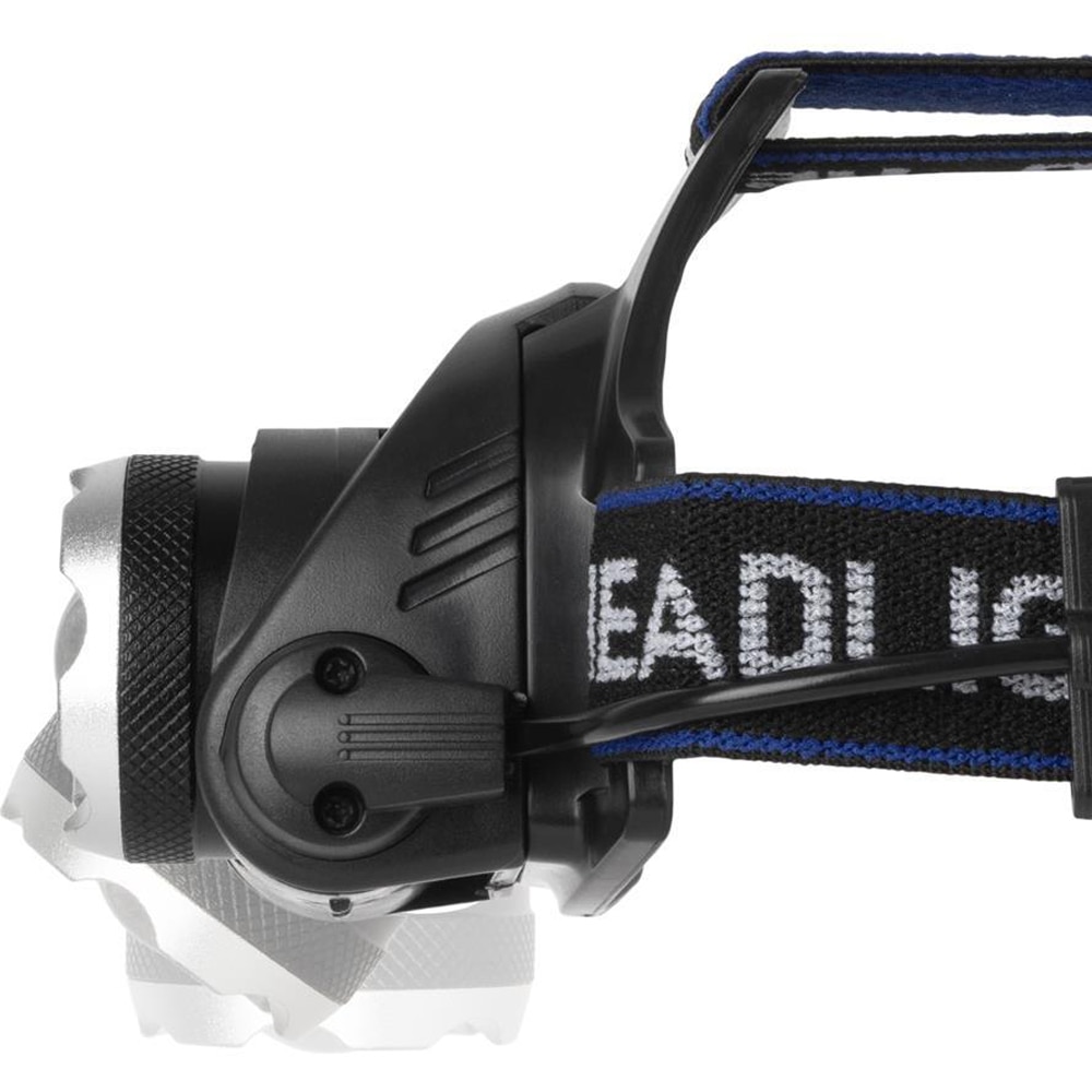 Lanterna LED frontala ENTAC EHL-ZOOM-5W-ALU, 600LM, IP44, negru