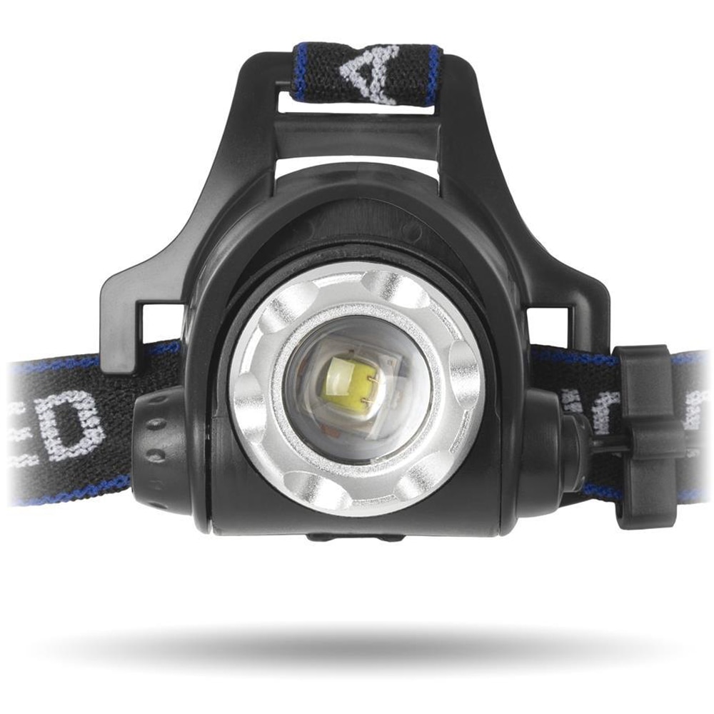 Lanterna LED frontala ENTAC EHL-ZOOM-5W-ALU, 600LM, IP44, negru