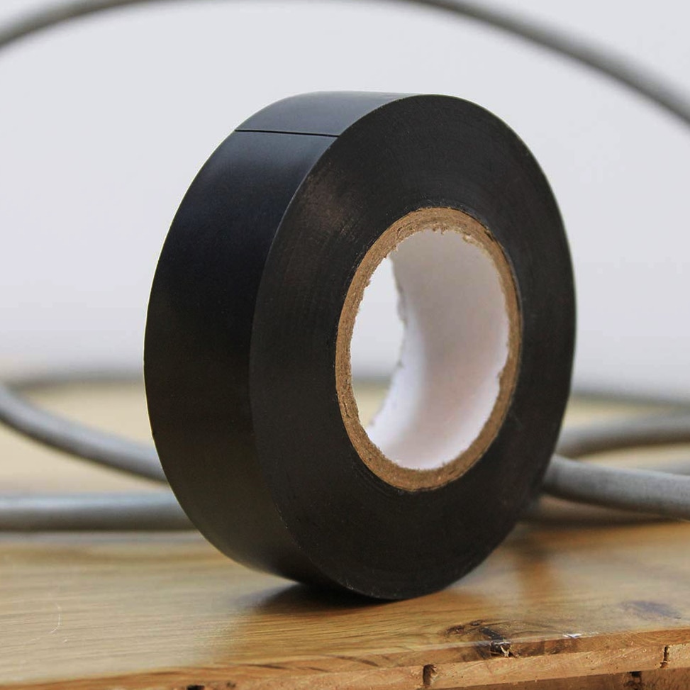 Banda izolatoare, 19 mm x 20 m, negru