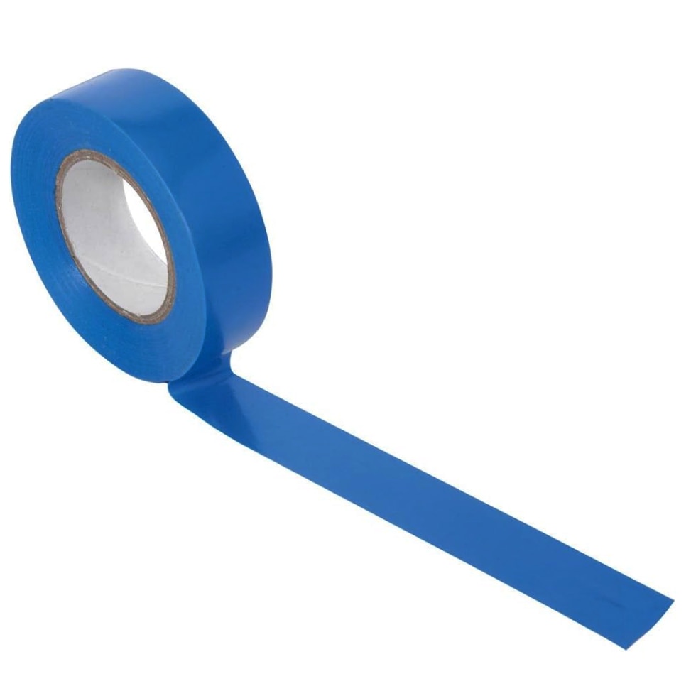 Banda izolatoare, 19 mm x 20 m, albastru