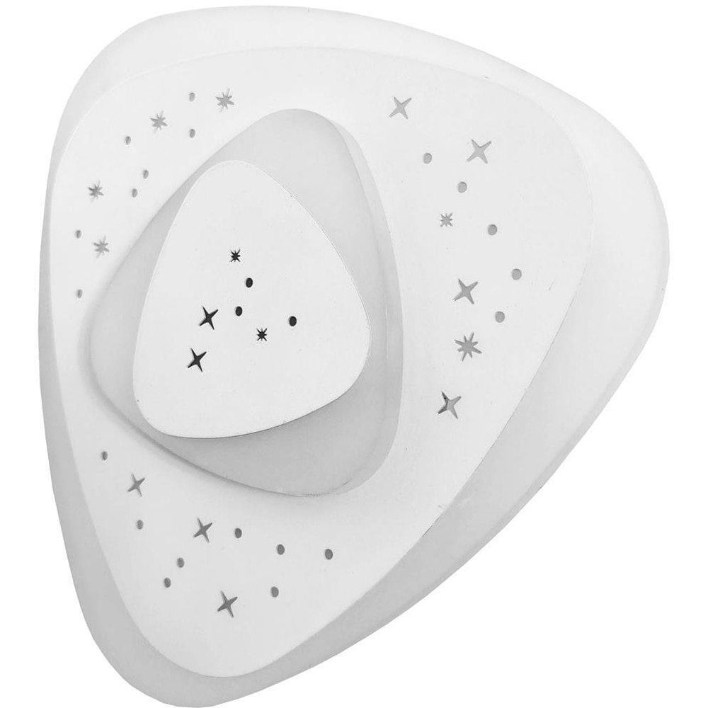 Aplica AVIDE Yvette Mini Oyster, 33W, LED, IP20, alb