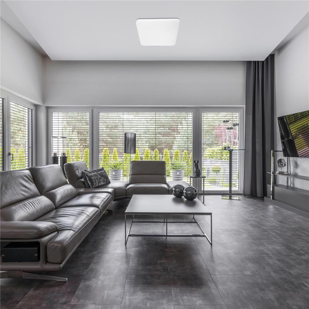 Plafoniera cu telecomanda AVIDE Roma CCT, 48W, LED, alb