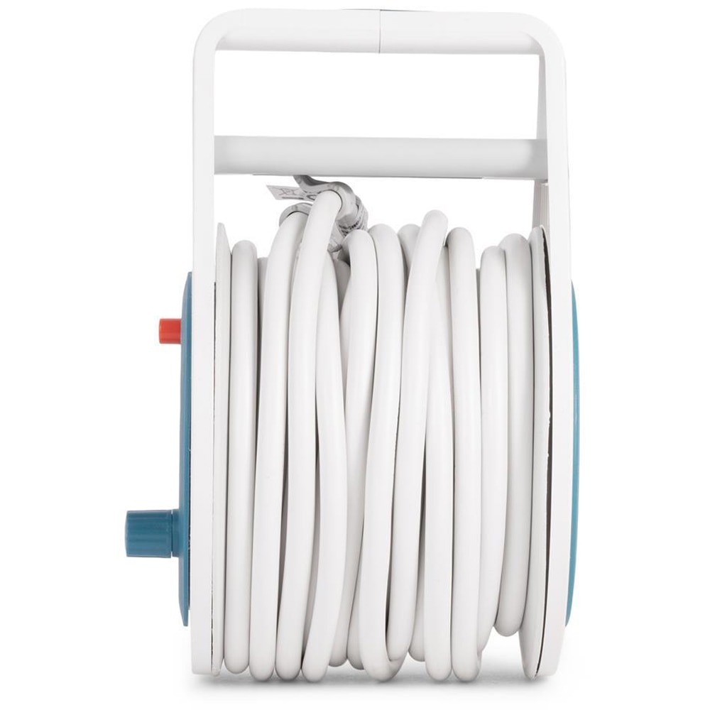 Prelungitor cu tambur ENTAC Mini, 3 prize, 1.5mm, 10m