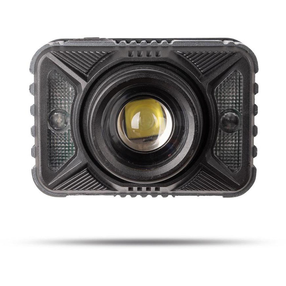 Lanterna LED frontala ENTAC EHL-ZH-10W-R, 1200LM, IP65, gri