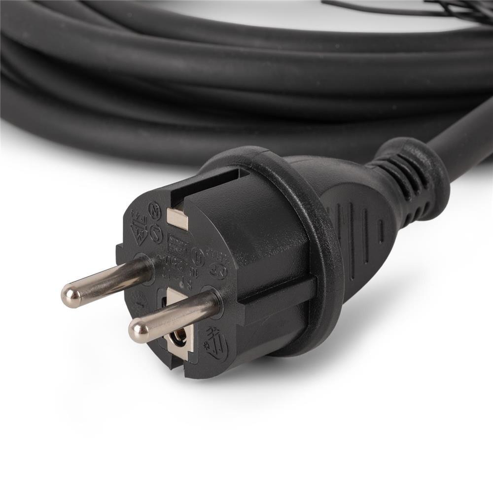 Prelungitor ENTAC ESE1.5G2-5-IP44S, 3680W, 2 prize, 5m, negru