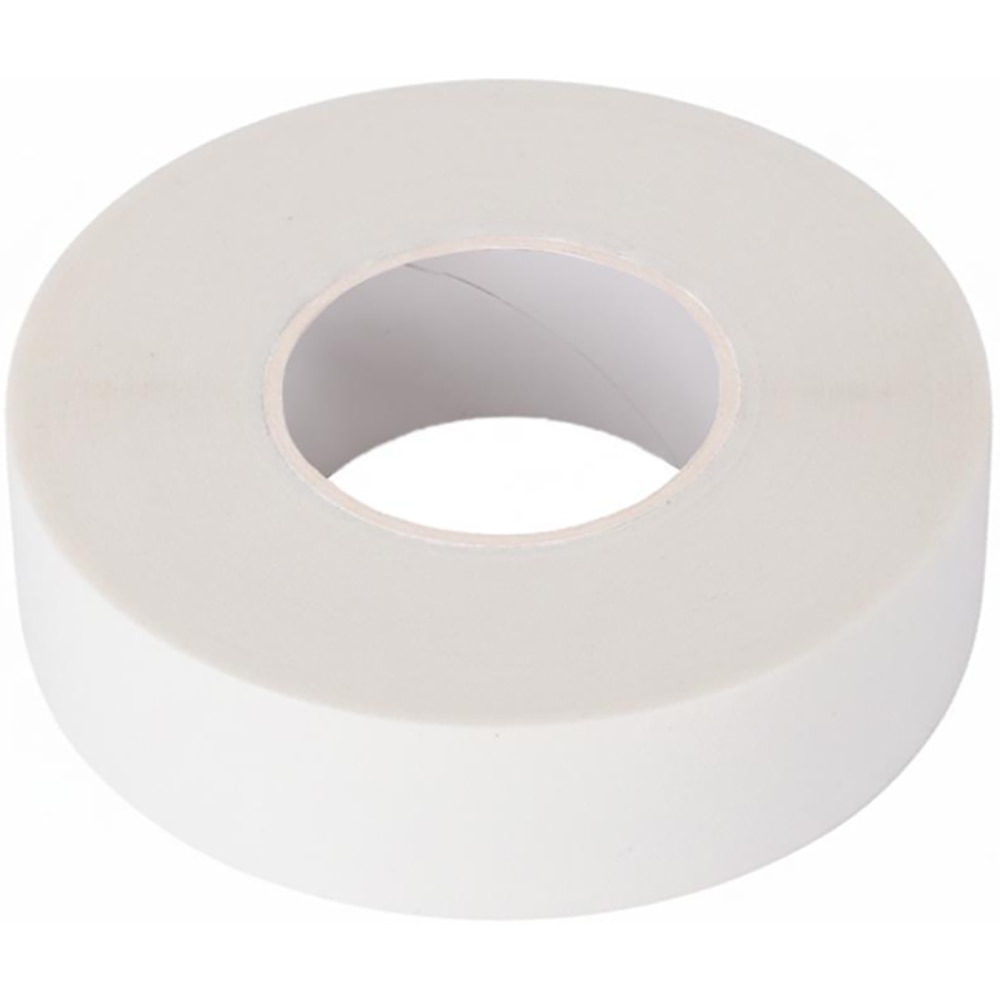 Banda dublu adeziva buretata ENTAC, 19mm x 2m, alb