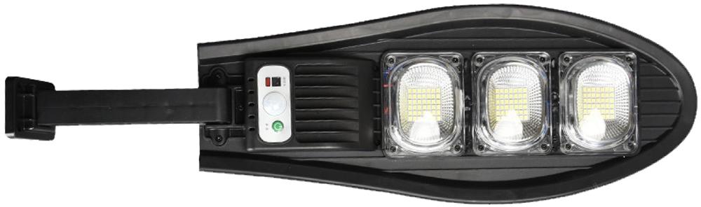 Lampa de exterior, LED, solara, 25 W, 800 lumeni, cu senzor si telecomanda, Entac