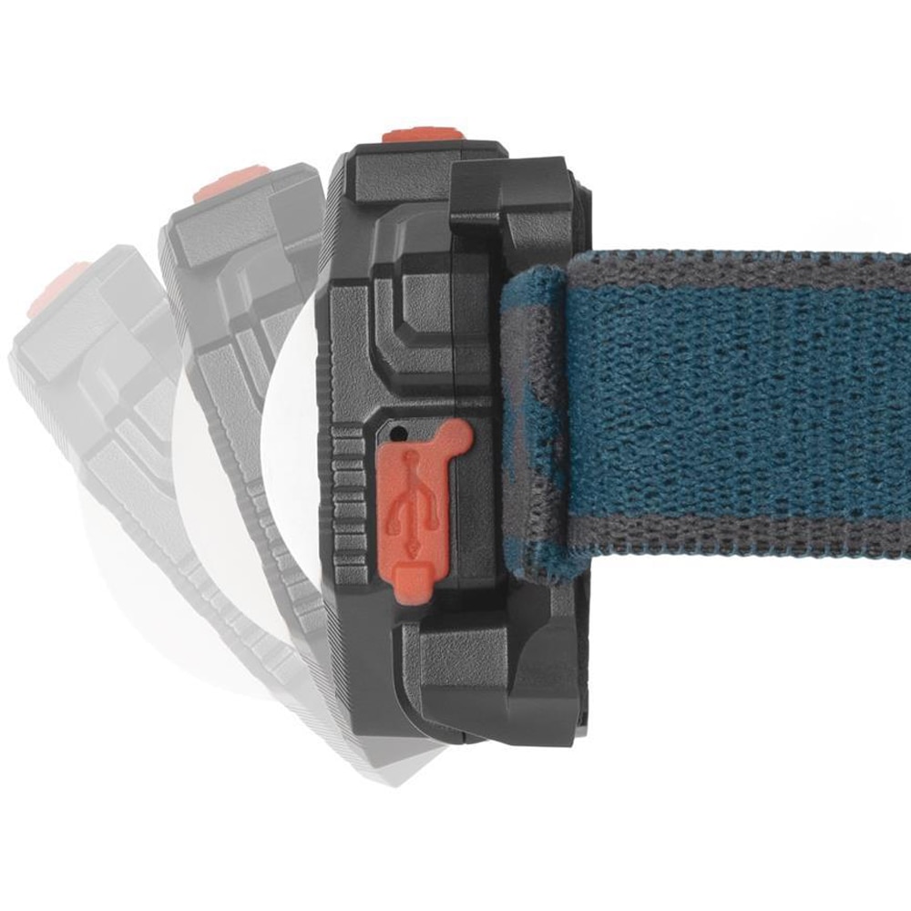 Lanterna LED frontala ENTAC EHL-RE-MF, 350LM, IP54, negru