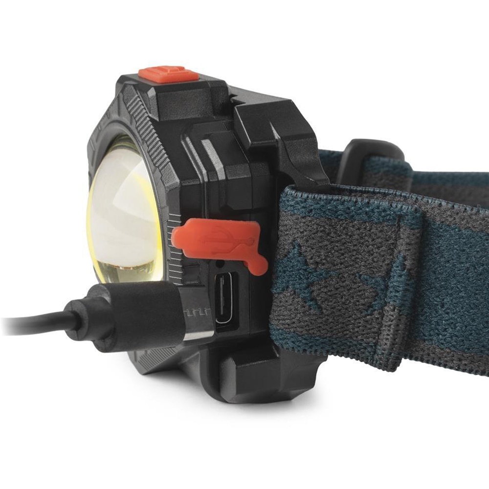 Lanterna LED frontala ENTAC EHL-RE-MF, 350LM, IP54, negru