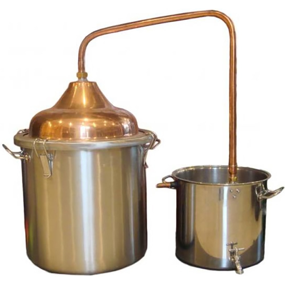Alambic pentru tuica PERFECT HOME IS48092, 92l, otel-cupru