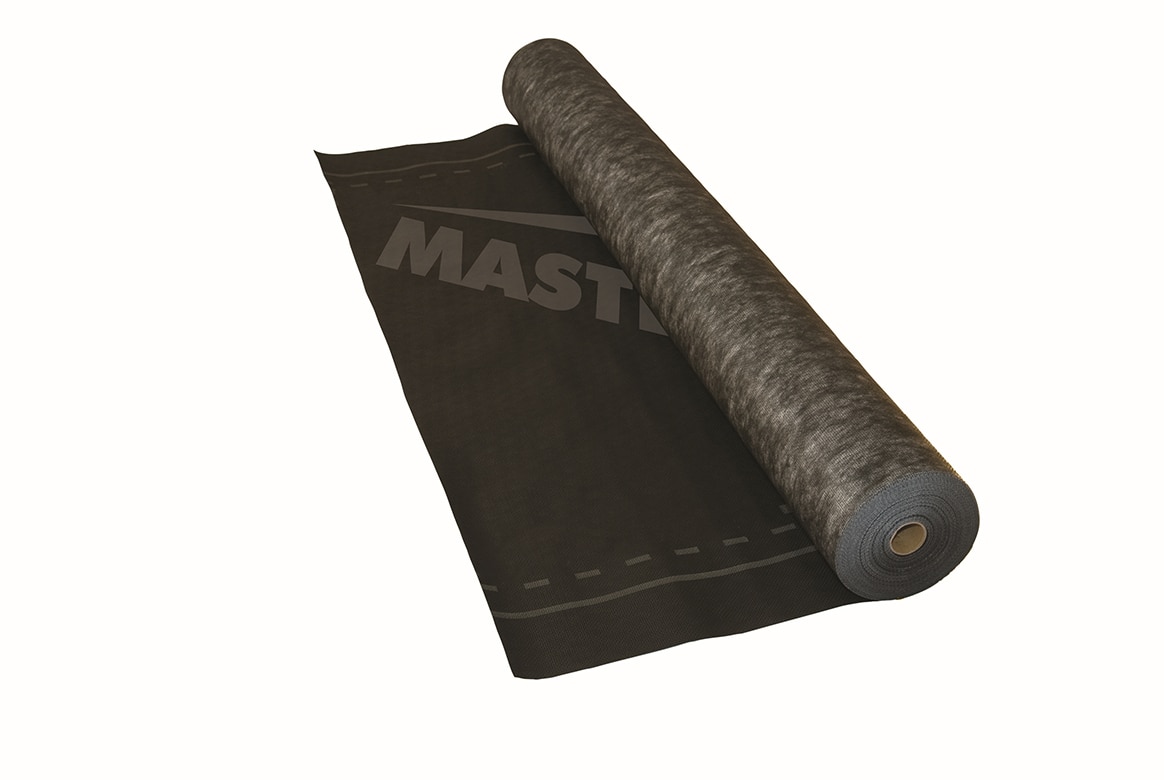 Folie tristrat de acoperis, neagra, folie permeabila la difuzia vaporilor, 75 mp   Mastermax 3 Top