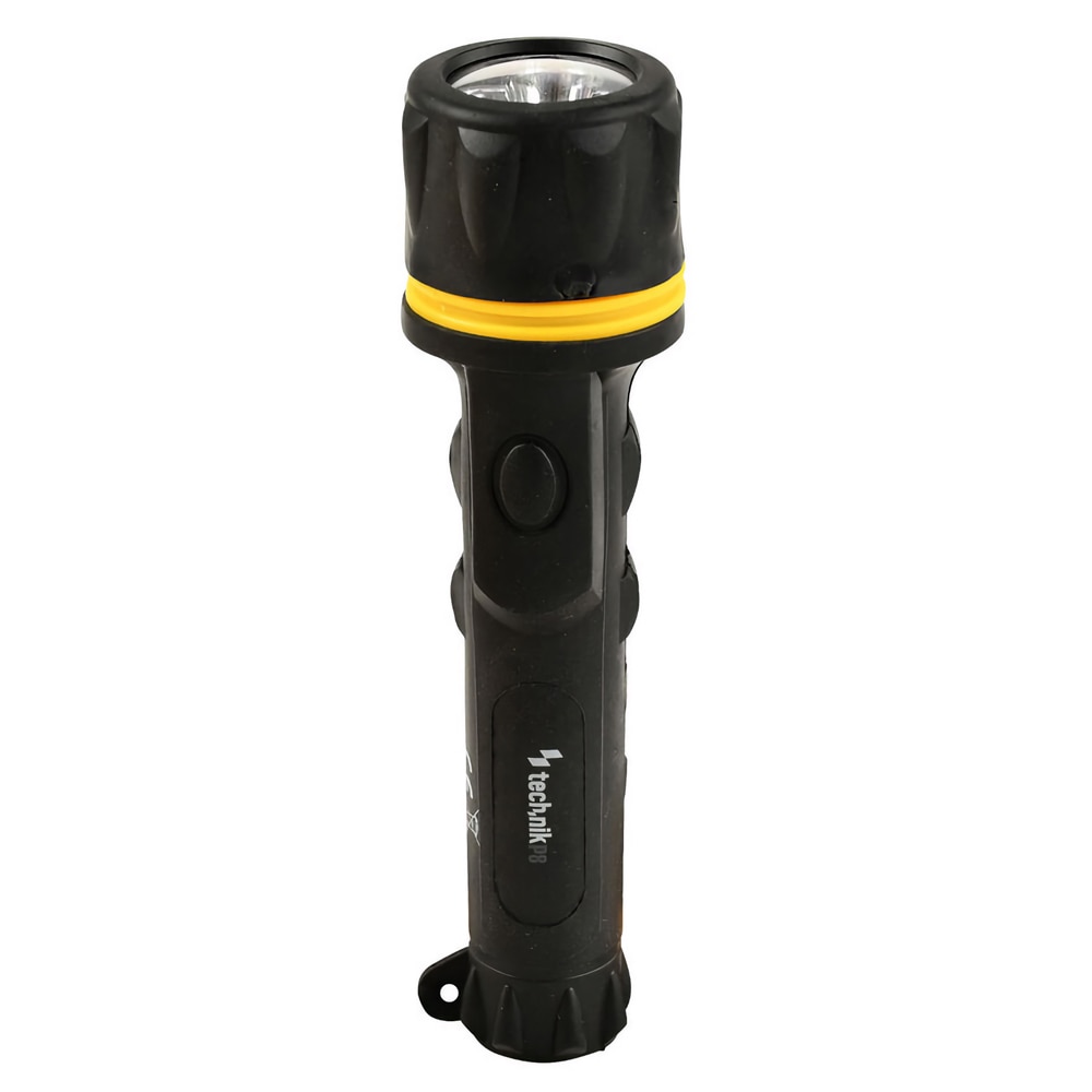 Lanterna LED TECHNIK, 40lm, 2xAA, negru