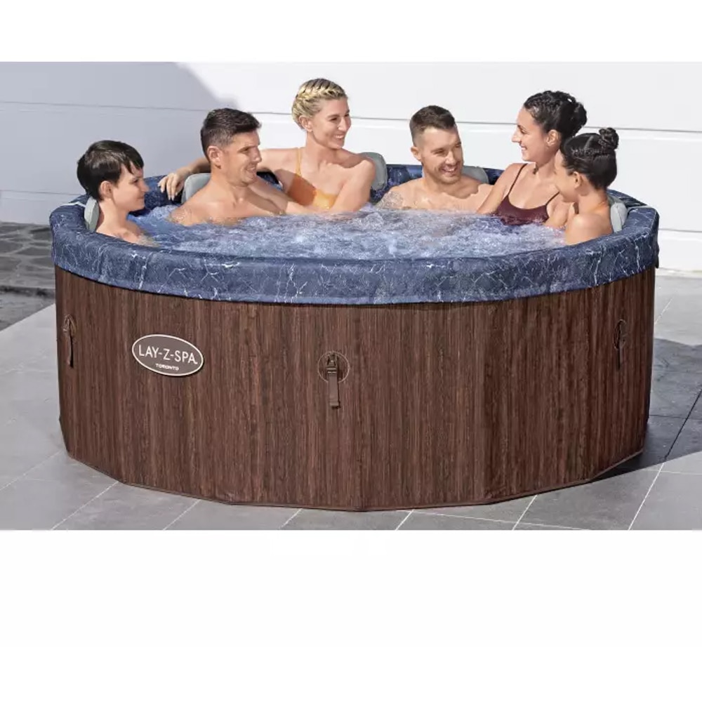 Piscina BESTWAY Lay SPA Toronto, 7 persoane, 1250L, 190 x 70 cm