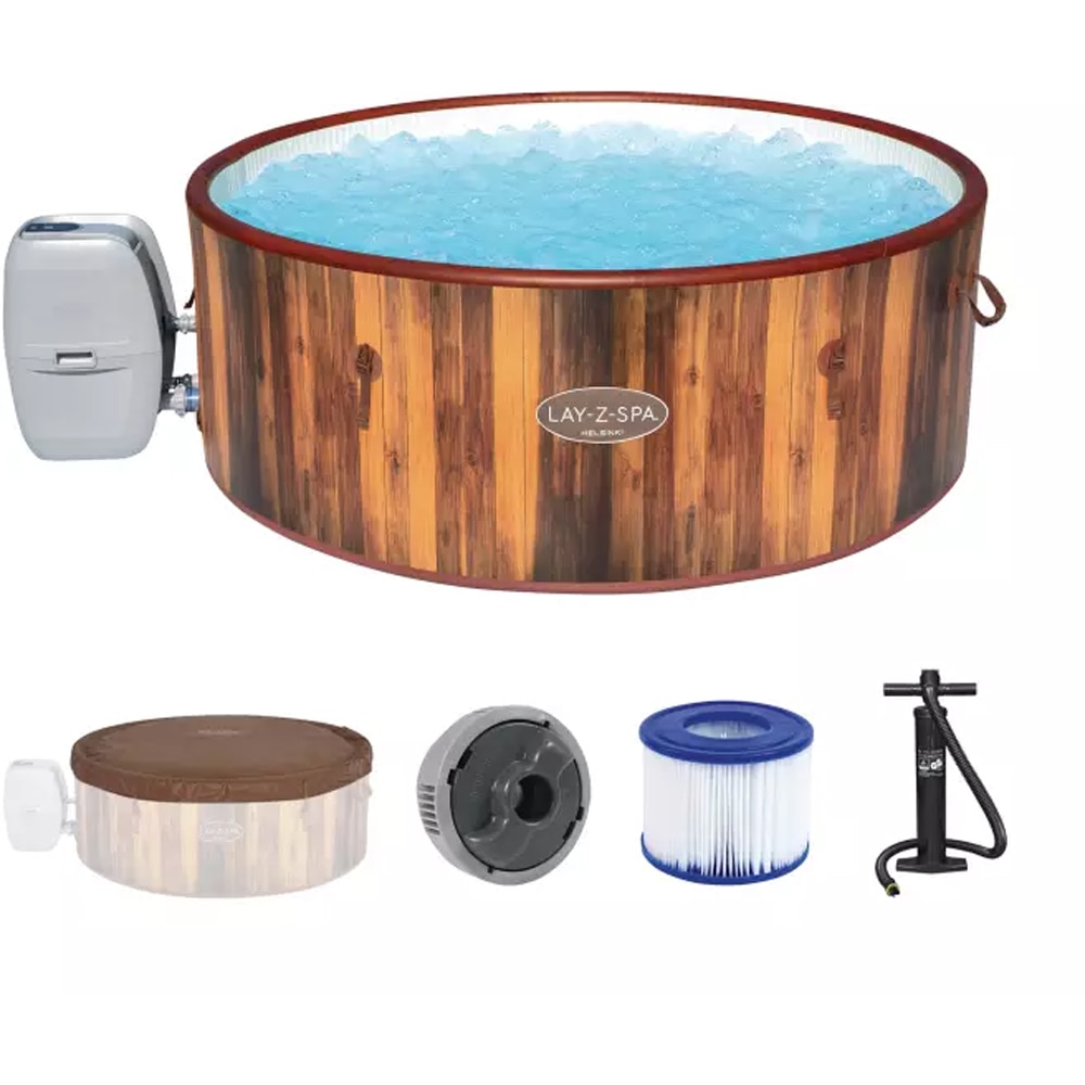 Piscina BESTWAY Layz SPA Helsinki, 7 persoane, 1123L, 180 x 66 cm