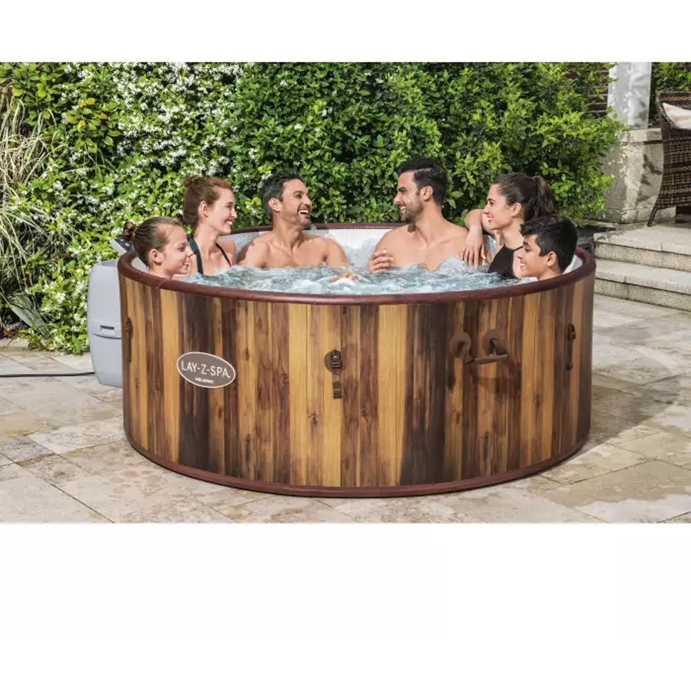 Piscina BESTWAY Layz SPA Helsinki, 7 persoane, 1123L, 180 x 66 cm