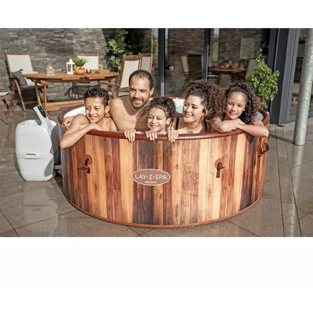 Piscina BESTWAY Layz SPA Helsinki, 7 persoane, 1123L, 180 x 66 cm