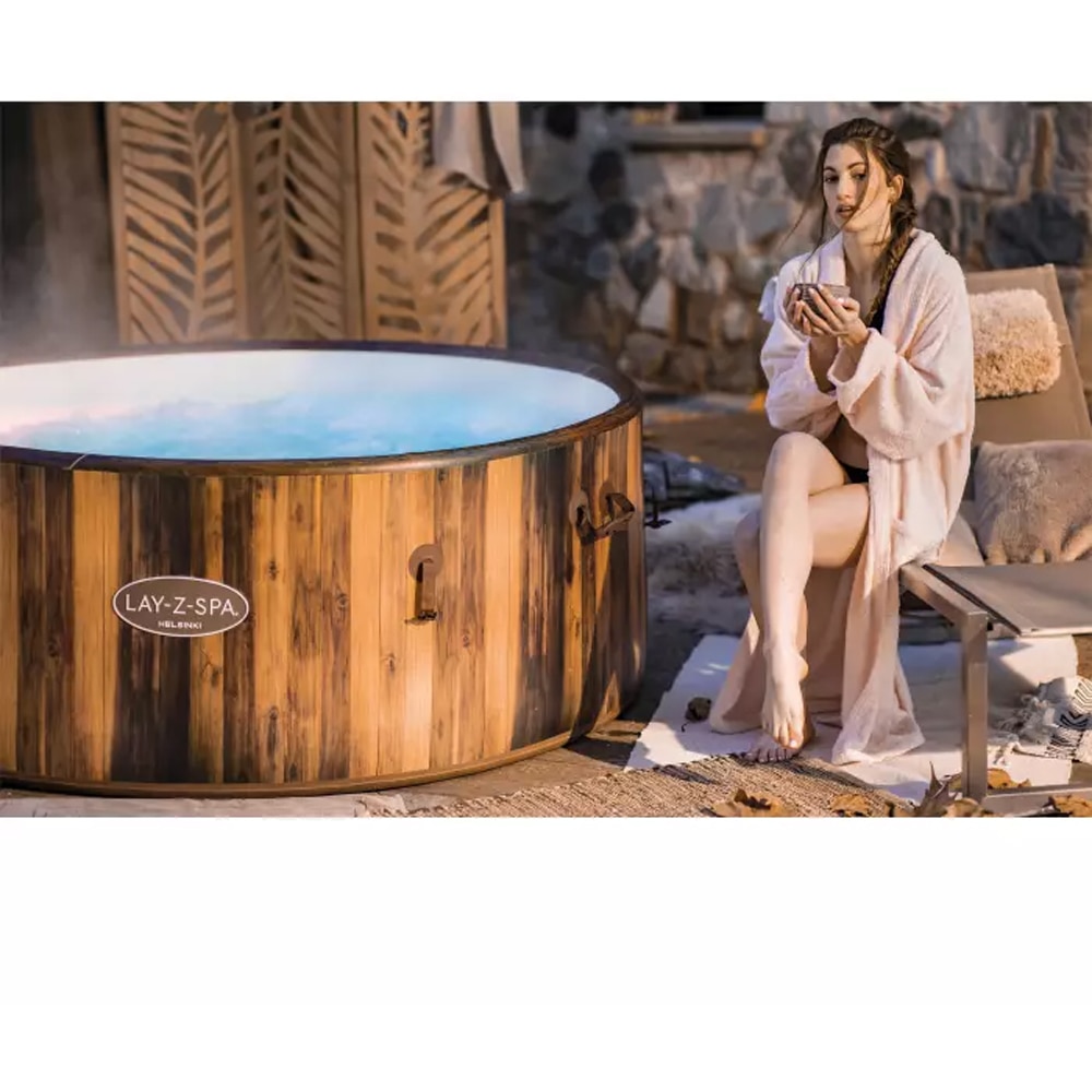 Piscina BESTWAY Layz SPA Helsinki, 7 persoane, 1123L, 180 x 66 cm