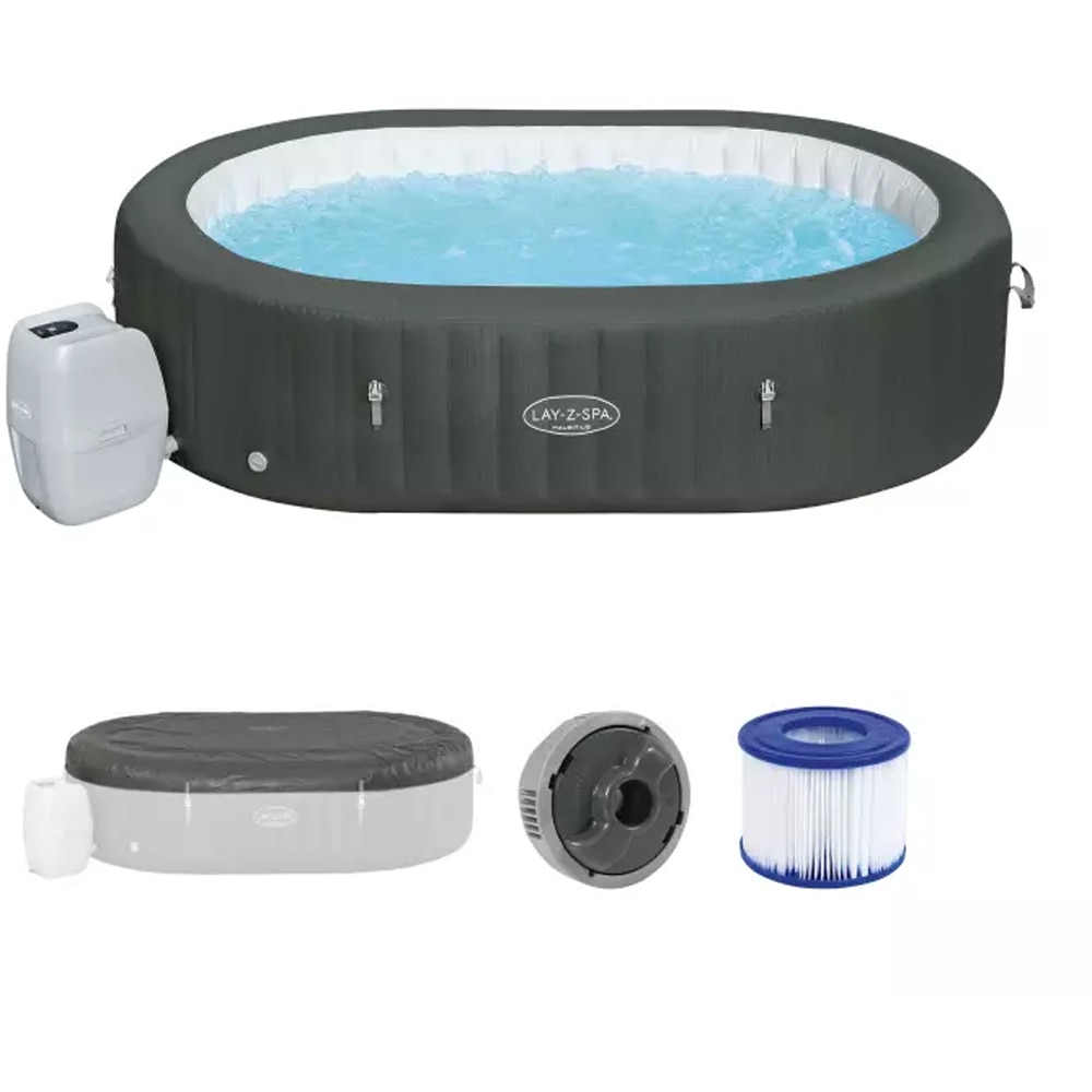 Piscina BESTWAY Layz SPA XXL, 7 persoane, 1370L, 270 x 180 x 71 cm